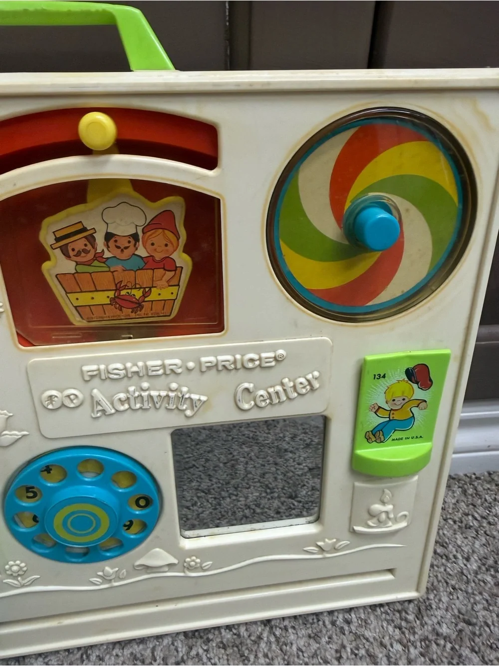 Vintage: Fisher-Price Cream Activity Center